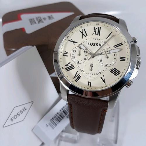 Foto Produk Fossil FS4735 silver 45mm original dari TIMESCORNER REAL