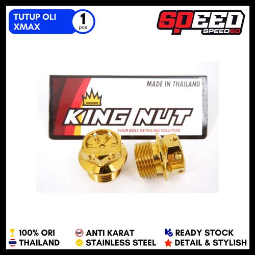Foto Produk Baut Tutup Oli Suzuki Satria FU Raider Xmax Scorpio Probolt Stainless - Gold dari speed60