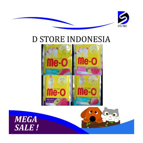 Gambar Makanan Kucing Me-O Pouch 80 gr - Ocean Fish dari D Store Indonesia Jakarta Timur Tokopedia