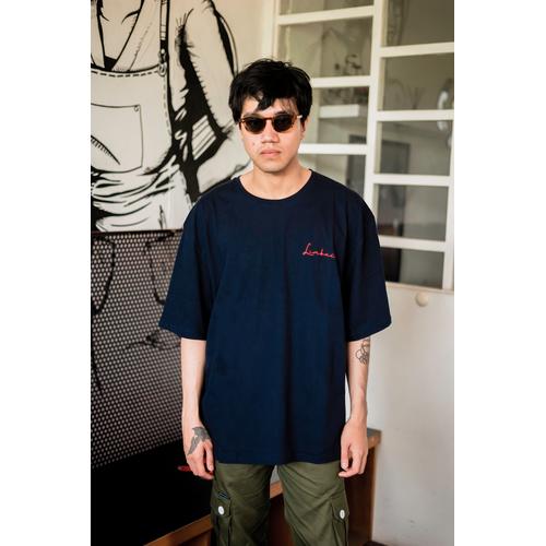 Foto Produk KAOS PRIA LIMBACK - LAEA NAVY OVERSIZE Unisex - M dari LIMBACK OFFICIAL
