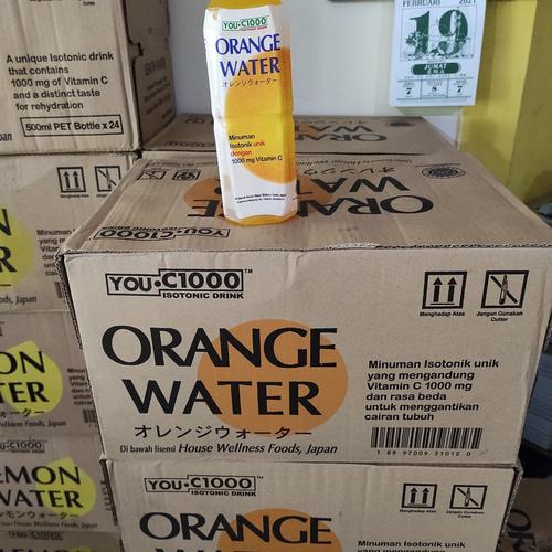 Jual You C1000 / You C 1000 Orange Water 500ml (1dus) Jakarta Barat
