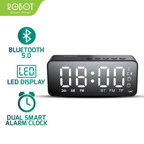 Foto Produk Speaker Bluetooth Robot RB150 Portable Wireless Bass Mini Stereo Ori - Hitam dari ROBOT OFFICIAL SHOP