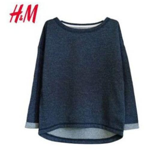 Jual BAJU HM SWEATER HNM SIMPLY NAVY 