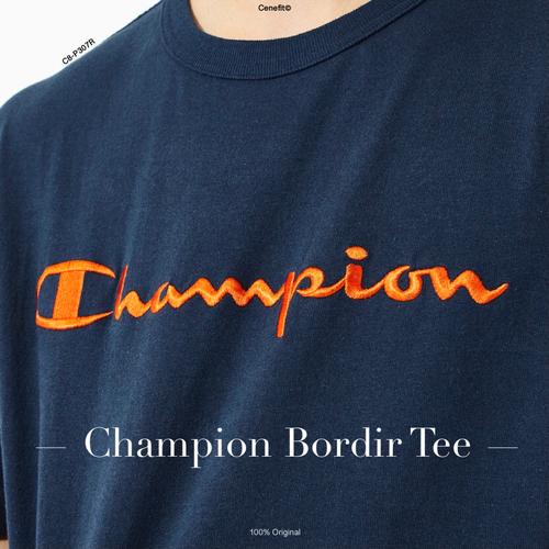 Foto Produk Champion Bordir tee Original BNIP - Putih, M dari CeneOutfit