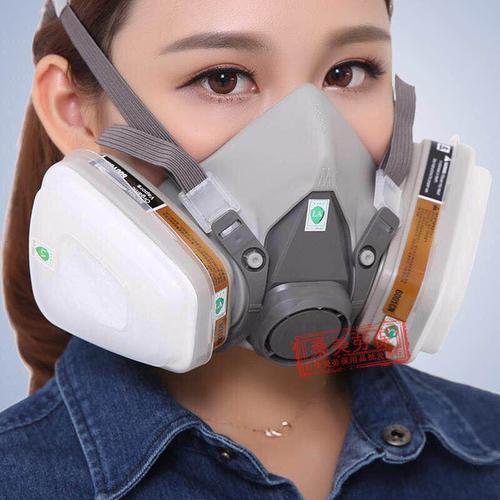 Foto Produk 3M Half Facepiece Respirator Half Gas Mask Medium Masker Gas 3M 6200 dari lbagstore