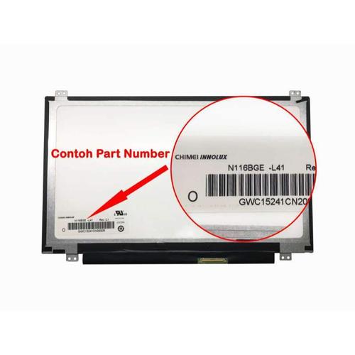 Jual lcd led 11.6 slim 40pin acer 