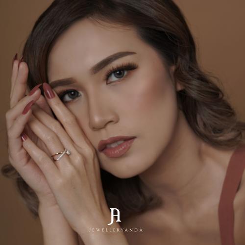 Foto Produk Cross Ring Diamond - Diamond Ring- Jewelleryanda - 10 dari jewelleryAnda_
