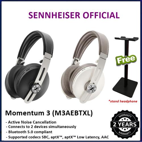 Jual Sennheiser Momentum 3 Wireless Headphones M3AEBTXL / M3 AEBT XL -  Hitam - Jakarta Selatan - ORIGINAL IT SHOP | Tokopedia