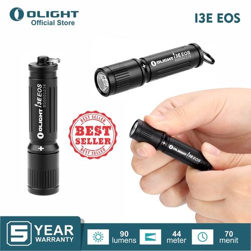 Foto Produk OLIGHT I3E EOS (Black) Flashlight Senter LED dari Olight Indonesia