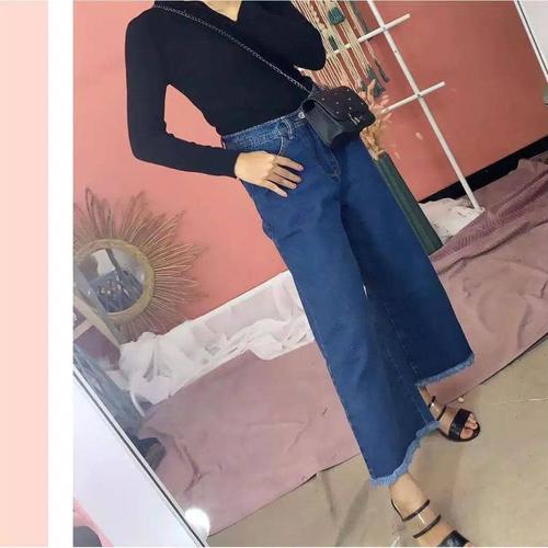 Foto Produk RAWIS CELANA KULOT JEANS PANJANG PAKAIANMUISZY OOTD KEKINIAN WANITA - DB, 27 dari Iszy