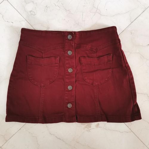 Rok Mini Jeans FOREVER 21 LOS ANGELES 