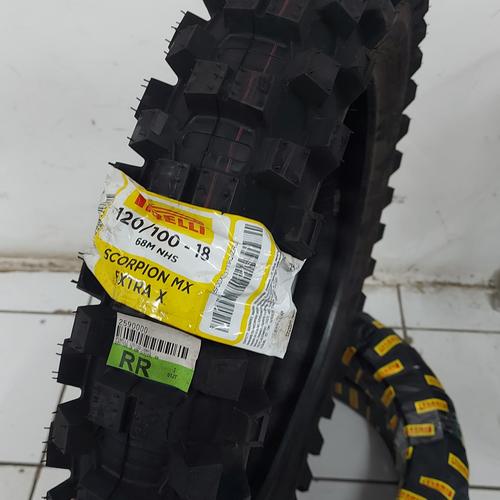 Foto Produk Ban pirelli TRAIL Scorpion MX extraX 120/100 R18 Ban pacul motocross dari Mr java store