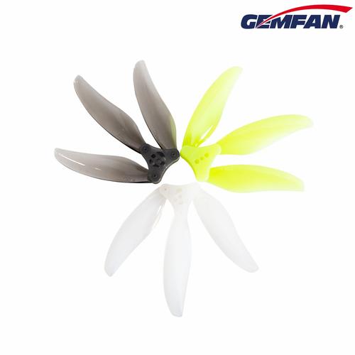 Foto Produk GEMFAN Floppy Proppy F4019 Tri blade (2CW+2CCW) Folding Propellers - Abu-abu dari DooFPV