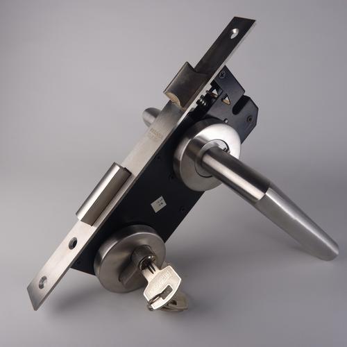 Foto Produk Kunci Handle Pintu Rumah Set - SUS304 - Rossete - Pisah - Handle + Body dari Sahabat Kunci 33A