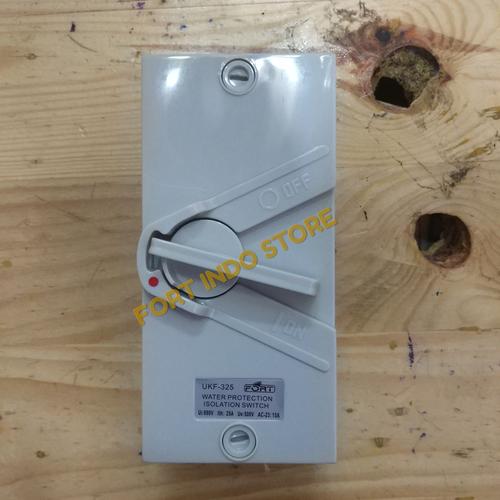 Jual Weather Protection Isolation Switch 3 Phase 25A UKF325 ON-OFF ...