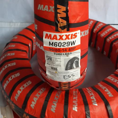 Foto Produk Ban Motor Maxxis M6029W 90/80-14 Tubeles dari Toko Disson Motor