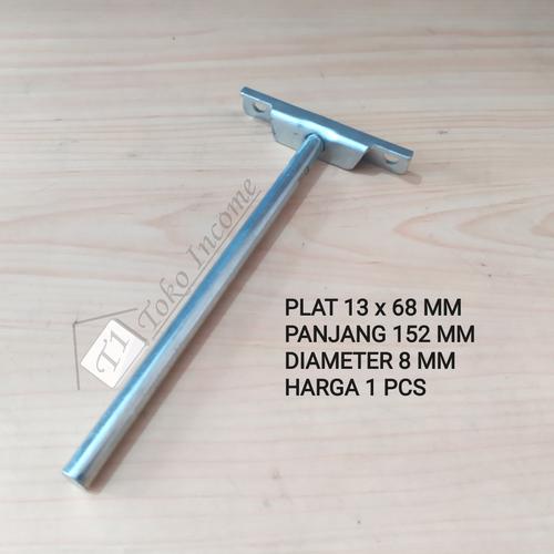 Foto Produk Bracket Ambalan Braket Besi Melayang / Floating Shelf Mounting dari Toko Income