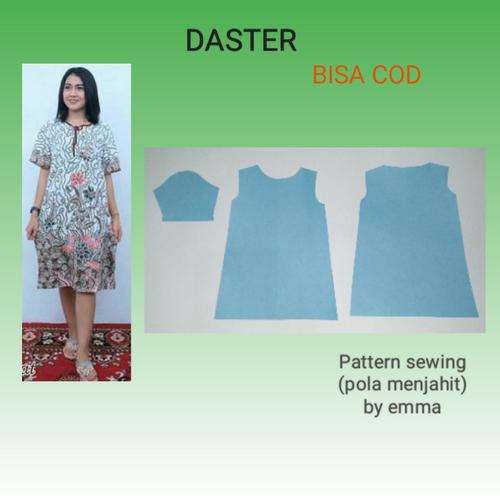 Jual Pola Daster Lengan Pendek Midi S Kab Magetan Jahit Mart Tokopedia