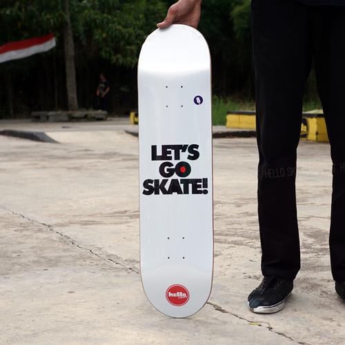 Foto Produk Hello Lets Go Skate sz 8 & 8.25 dari Hello Skateboards