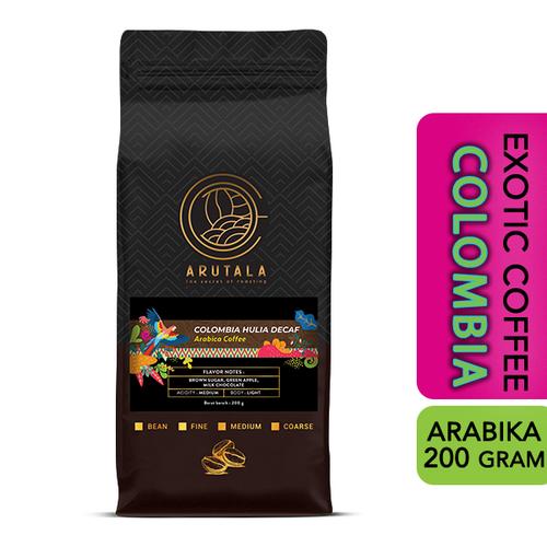 Foto Produk ARUTALA Kopi Colombia Decaf Arabika 200 gram - Giling Kasar dari Arutala Online Co.