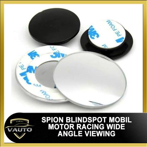 Foto Produk Spion Mobil Kaca Cembung Blind Spot Mirror Racing Wide Angle Viewing C dari vauto