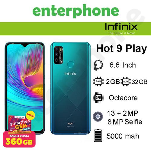 Foto Produk Infinix Hot 9 Play 2/32Gb Garansi Resmi - Ungu dari enterphone2