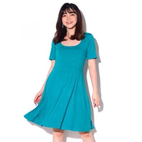 Jual OLD NAVY Fit Flare Ocean Blue 