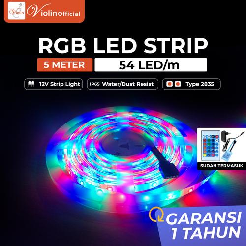 Foto Produk Violin Lampu LED Strip 2835 RGB IP65 54LED/M 5M dari ViolinOfficial