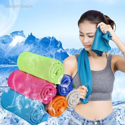 Foto Produk Handung Sport Cooling Towel - Hijau dari Runninggan