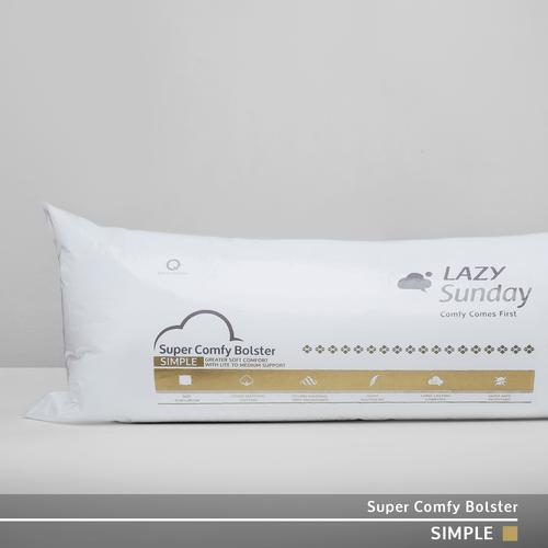 Foto Produk Guling Microfiber Bulu Angsa Grade A - LAZY Sunday - dari LAZY Sunday Store