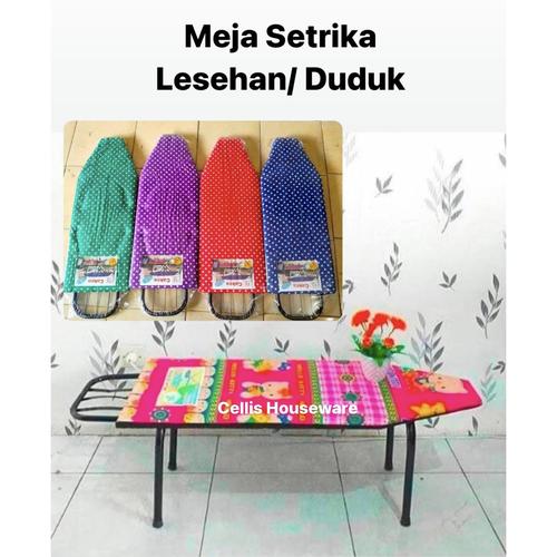 Foto Produk meja setrika duduk lesehan - meja Gosokan- Motif Random dari Cellis Houseware