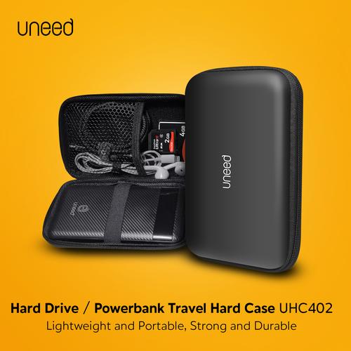 Foto Produk UNEED Hard Case for Powerbank Earphone Hard Disk SSD Hardcase - UHC402 dari Uneed Indonesia