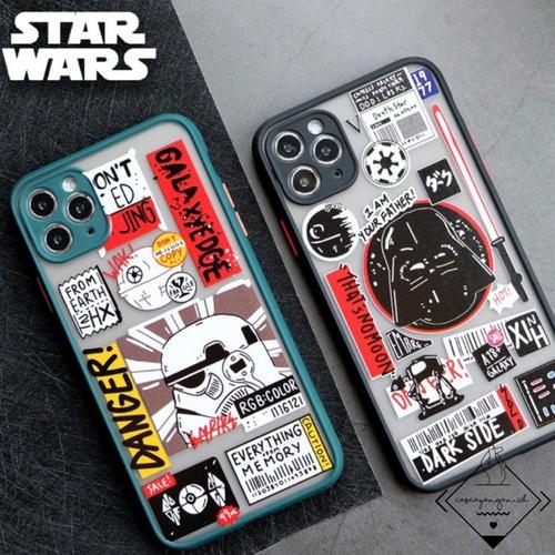 Foto Produk Star Wars Case Iphone 11 12 PRO MAX MINI Casing Cool Hybrid Doff Cool - SW . GREEN, 12 MINI dari Caseayangan ID