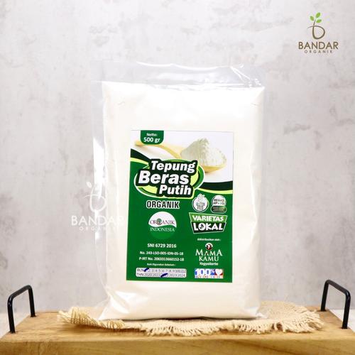 Foto Produk Tepung Beras Putih Organik Gluten Free 500gr - Mama Kamu dari Bandar Organik