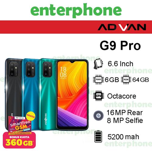 Foto Produk ADVAN G9 PRO 6/64 RAM 6GB ROM 64GB GARANSI RESMI 1 TAHUN - Hijau dari enterphone2
