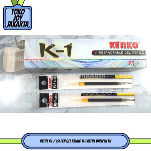 Jual REFILL K1 / Isi Pen Gel Kenko K1 refill ballpen K1 Jakarta