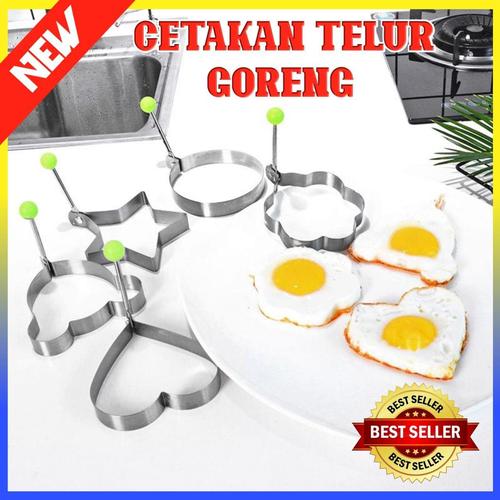 Foto Produk Cetakan Telur Telor Ceplok Dadar Kue Puding Ager Goreng / Oven 100338 - random dari Dailyhomeshop