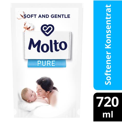 Foto Produk Molto Pelembut Dan Pewangi Pakaian Ultra Pure 720Ml- Pewangi Baju Bayi dari Unilever Official Store