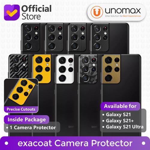 Foto Produk Camera Protector Samsung Galaxy S21 / Plus / Ultra Exacoat - S21 Ultra, Matte Black dari unomax