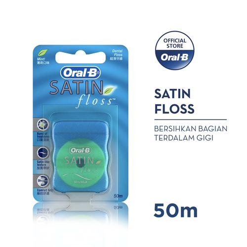 Foto Produk Oral-B Dental Floss/Benang Gigi Satin 50m dari P&G Official Store