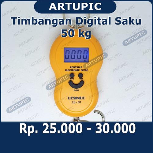 Foto Produk Timbangan Saku Gantung Digital Portable Electronic Scale LS01 LS-01 50 dari ArtupicPeralatanPeternak