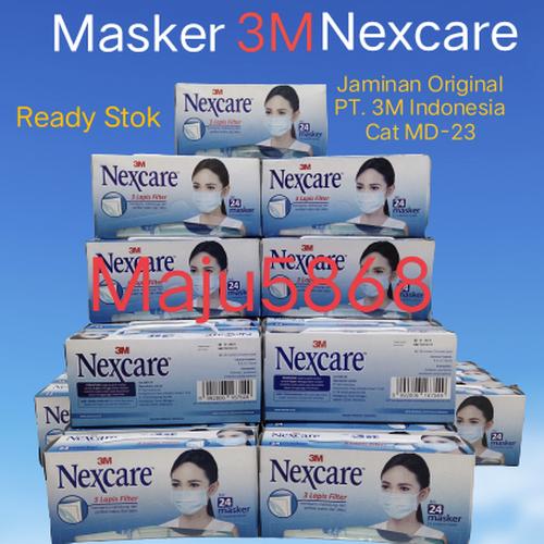 Foto Produk 3M Nexcare masker daily 3ply - Earloop dari Maju5868