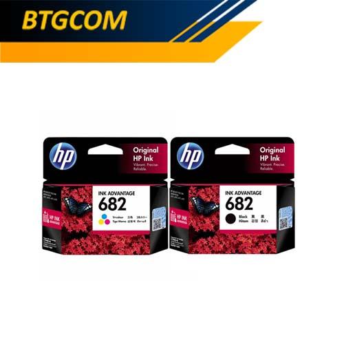 Foto Produk HP 682 Black/Color Hitam/Warna B/CL Tinta Catridge Catrid HP682 Ori dari BTGCOM