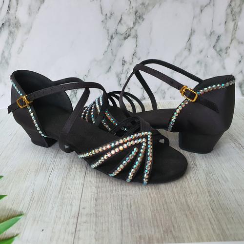 Jual Sepatu high heels line dance salsa 