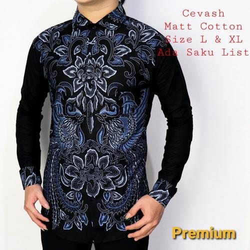 Foto Produk KEMEJA BATIK UNIK SLIM FIT / D619 / BATIK PRIA SLIMFIT / MIX CLOTHING dari mixtomax