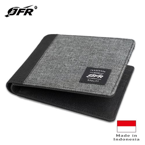 Foto Produk JFR Fashion Dompet Pria Bahan Kulit Canvas JP39 Bokaley Series dari Jennifer Wallet