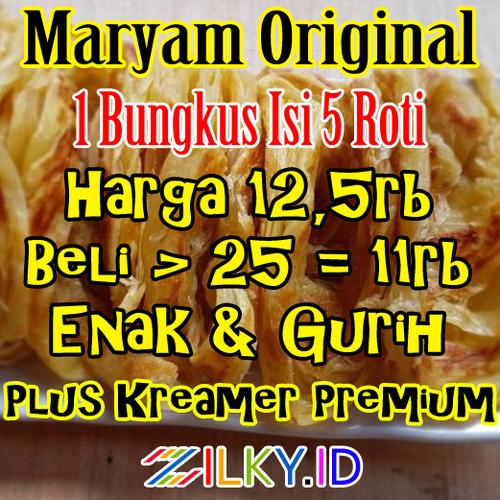 Foto Produk Roti Maryam Frozen Cane Canai Mariam Kenyang Prata Beku Bukan Syabab dari Zilky Indonesia
