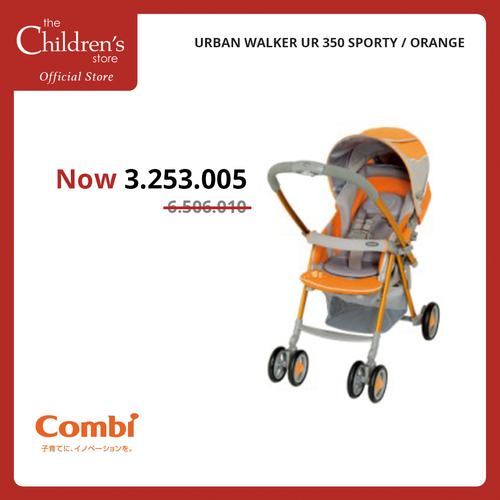 combi stroller orange