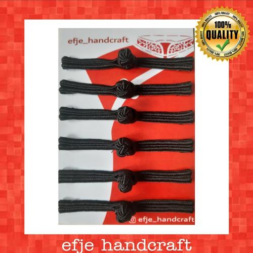 Foto Produk Kancing Cheongsam/Shanghai EFJE - K001 HITAM dari efje_handcraft