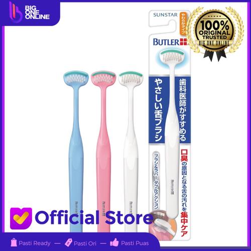 Foto Produk Pembersih Lidah GUM, GUM Butler Tongue Cleaner, Sikat Lidah Butler dari BigOneOnline